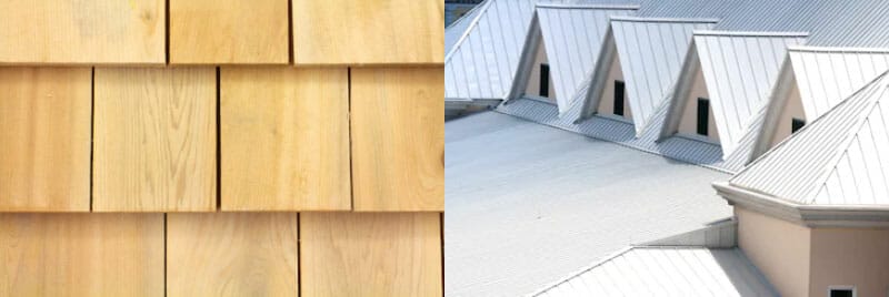 Pros and Cons Between Cedar Roof vs. Metal Roof