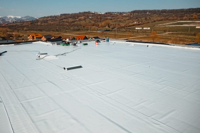 PVC flat roof in Lake County