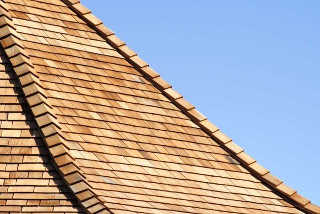 cedar roof installation in Lake County