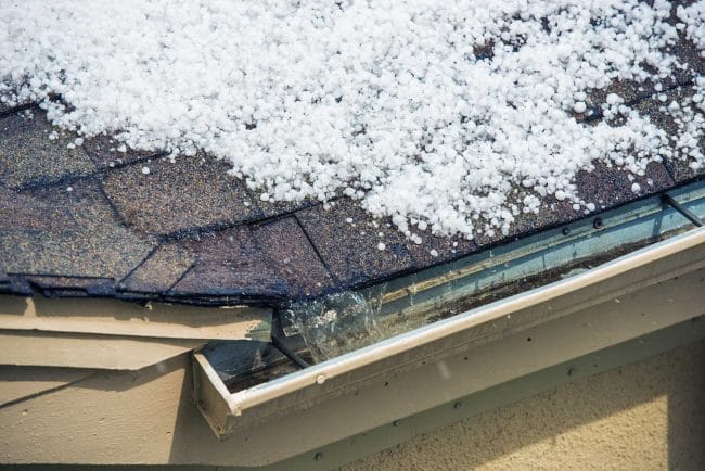 winter roof damage, winter weather damage